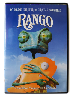 Dvd Rango Gore Verbinski Johnny Depp Isla Fisher Bill Nighy Original John Logan Nickelodeon