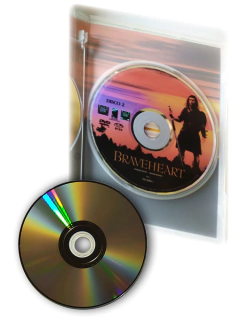 Dvd Coração Valente Mel Gibson Braveheart Sophie Marceau Original Patrick McGoohan Catherine McCormack 1995 na internet