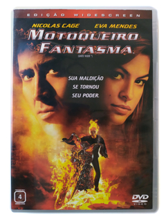 Dvd Motoqueiro Fantasma Nicolas Cage Eva Mendes Ghost Rider Original Wes Bentley Sam Elliott Mark Steven Johnson