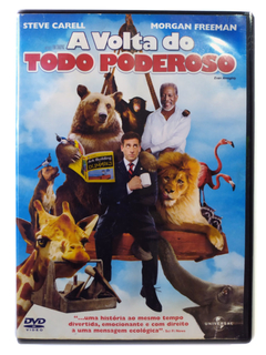 Dvd A Volta Do Todo Poderoso Steve Carell Morgan Freeman Original Evan Almighty Tom Shadyac
