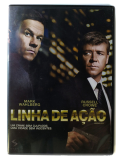 DVD Linha de Ação Mark Wahlberg Russell Crowe Broken City Original Catherine Zeta Jones Allen Hughes