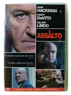 Dvd O Assalto Gene Hackman Danny Devito Delroy Lindo Heist Original Sam Rockwell Rebecca Pidgeon David Mamet