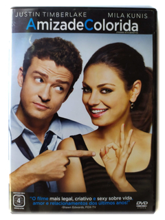 Dvd Amizade Colorida Justin Timberlake Mila Kunis Original Friends with Benefits Will Gluck