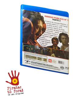 Blu-Ray Cassel Mesrine Richet Inimigo Público Nº 1 Parte 2 Original Thomas Langmann California - comprar online