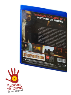 Blu-Ray Cassel Mesrine Richet Inimigo Público Nº 1 Parte 1 Original Instinto de Morte Thomas Langmann California - comprar online