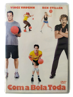 DVD Com A Bola Toda Vince Vaughn Ben Stiller Justin Long Original Christine Taylor Jason Bateman Rawson Marshall Thurber