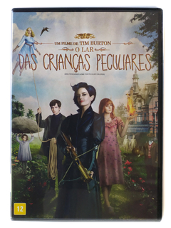 DVD O Lar Das Crianças Peculiares Eva Green Asa Butterfield Original Chris O'Dowd Allison Janney Tim Burton