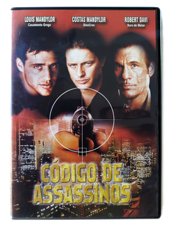DVD Código de Assassinos Louis Mandylor Robert Davi Original Costas Mandylor Hitters Frank Stallone Eric Weston