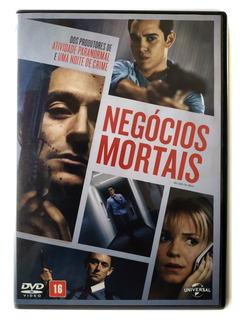 DVD Negócios Mortais Max Minghella JJ Feild Eloise Mumford Original Not Safe For Work Joe Johnston