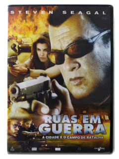 DVD Ruas em Guerra Steven Seagal Warren Christie Sarah Lind Original William Stewart Wayne Rose