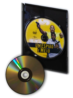 DVD Um Espião e Meio Kevin Hart Dwayne Johnson The Rock Original Central Intelligence Aaron Paul Danielle Nicolet na internet