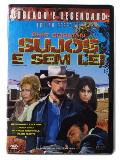 DVD Sujos e Sem Lei Chip Gorman Rosemary Dexter Dana Ghia Original 1967 Franco Giornelli Aldo Berti Franco Rossetti