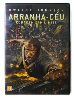 DVD Arranha Céu Coragem Sem Limite Dwayne Johnson The Rock Original Skyscraper Neve Campbell Pablo Schreiber Chin Han