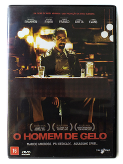 DVD O Homem de Gelo Michael Shannon James Franco Chris Evans Original Winona Ryder Ray Liotta The Iceman Ariel Vromen
