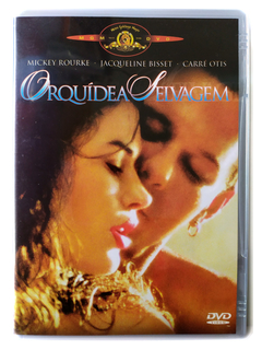 DVD Orquídea Selvagem Mickey Rourke Jacqueline Bisset Original Carré Otis Wild Orchid 1989 Zalman King