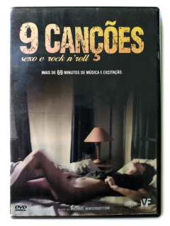 Dvd 9 Canções Kieran O'Brien Margo Stilley 9 Songs Original Michael Nyman Michael Winterbottom