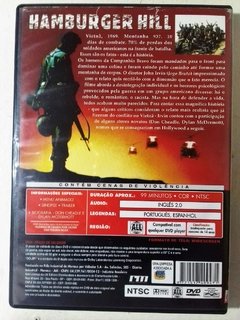 Dvd Hamburger Hill Don Cheadle Dylan McDermott Michael Boatman Direção: John Irvin Música composta por: Philip Glass Roteiro: James Carabatsos - comprar online