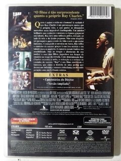 Dvd Ray Jamie Foxx, Kerry Washington, Regina King Direção: Taylor Hackford Música composta por: Craig Armstrong Prêmios: Oscar de Melhor Ator - comprar online