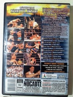 Dvd Storm Samurai Nocaute Documentário Luta Original - comprar online