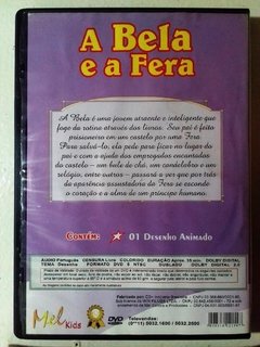 DVD A BELA E A FERA ORIGINAL MEL KIDS - comprar online