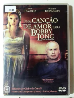 Dvd Uma Canção de Amor para Bobby Long Original John Travolta, Scarlett Johansson, Gabriel Macht
