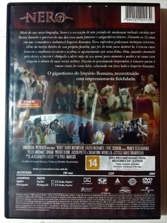 DVD Nero: Um Império que Acabou em Chamas Original Hans Matheson Emanuela Garuccio - comprar online