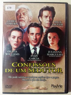 DVD Confissões de um Sedutor Original The Man from Elysian Fields Andy Garcia Mick Jagger Julianna Margulies Olivia Williams James Coburn