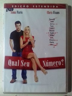 DVD Qual Seu Número? Original Anna Faris, Chris Evans, Ari Graynor, Blythe Danner