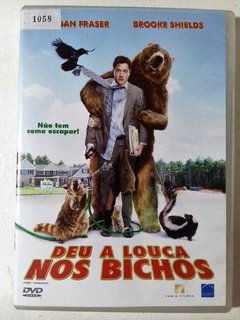 DVD Deu a Louca nos Bichos Original Brendan Fraser, Brooke Shields, Ken Jeong, Angela Kinsey.