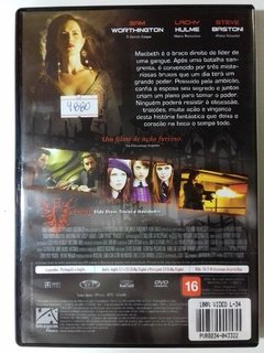 DVD O Domínio do Mal Original Macbeth Sam Worthington Steve Bastoni - comprar online