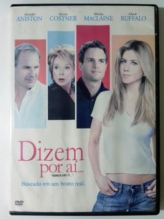 DVD Dizem por Aí ORIGINAL RUMOR HAS IT Jennifer Aniston Kevin Costner Shirley MacLaine Mark Ruffalo Direção: Rob Reiner Música composta por: Marc Shaiman
