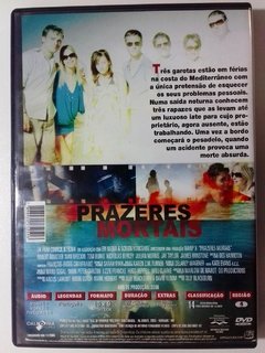 DVD Prazeres Mortais Original Donkey Punch Atrizes / Atores: Jaime Winstone, Robert Boulter, Sian Breckin, Tom Burke, Julian Morris, Jay Taylor e Nichola Burley. Dirigido por Oliver Blackburn. - comprar online