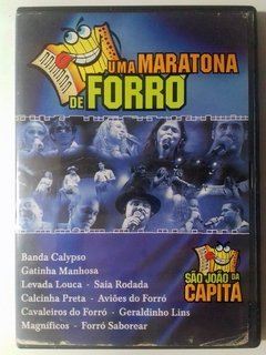 Dvd Uma Maratona De Forró Calypso Gatinha Manhosa Calcinha