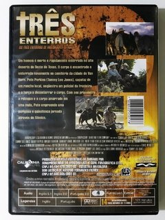 Dvd Três Enterros Tommy Lee Jones, Barry Pepper, Julio Cedillo Dir. Tommy Lee Jones - comprar online