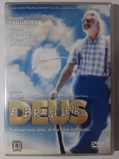 DVD Deus É Brasileiro Original Antonio Fagundes Hugo Carvana Wagner Moura