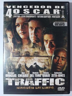 DVD Traffic Ninguém Sai Limpo Duplo Original Michael Douglas Don Cheadle Benicio Del Toro