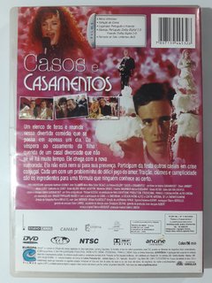 DVD Casos e Casamentos Original Mathilde Seigner Jean Dujardin Miou-Miou, Didier Bezace Antoine Duléry Lio Chloé Lambert Catherine Allégret Direção: Valerie Guignabodet - comprar online