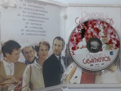 DVD Casos e Casamentos Original Mathilde Seigner Jean Dujardin Miou-Miou, Didier Bezace Antoine Duléry Lio Chloé Lambert Catherine Allégret Direção: Valerie Guignabodet - Loja Facine