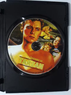 DVD O Tesouro de Tarzan (1941) Original Johnny Weissmuller Maureen O'Sullivan Johnny Sheffield Direção: Richard Thorpe Música composta por: David Snell na internet