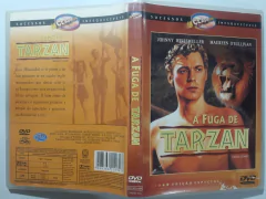 DVD A Fuga de Tarzan 1936 Original Johnny Weissmuller Maureen O'Sullivan - Loja Facine