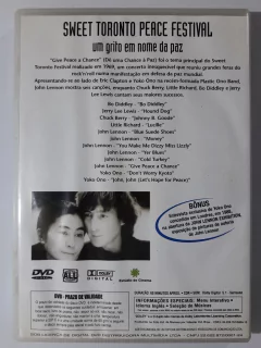 DVD sweet toronto peace festival um grito em nome da paz Original - comprar online