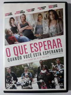 DVD O Que Esperar Quando Você Está Esperando Original Cameron Diaz Jennifer Lopez Chris Rock Rodrigo Santoro