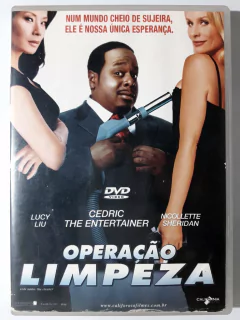 DVD Operação Limpeza Original Lucy Liu Nicollette Sheridan Code Name The Cleaner