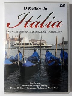 DVD O Melhor da Itália Original Rita Pavone Bobby Solo Sergio Endrigo