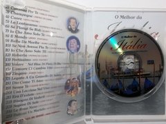DVD O Melhor da Itália Original Rita Pavone Bobby Solo Sergio Endrigo - Loja Facine