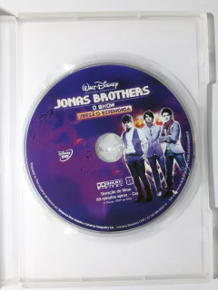 DVD Jonas Brothers O Show Versão Estendida Original na internet