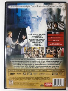 DVD Marco Polo Richard Harrison Gordon Liu 1975 Chang Cheh Original - comprar online