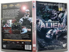 DVD Ataque Alien Kiara Hunter Tom O Brien Ken Roberts Original Alien Incursion - Loja Facine