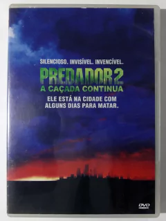 Dvd Predador 2 A Caçada Continua Danny Glover Kevin Peter Hall Gary Busey Original