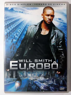 Dvd Eu Robô Com Will Smith Alan Tudyk Bridget Moynahan Original